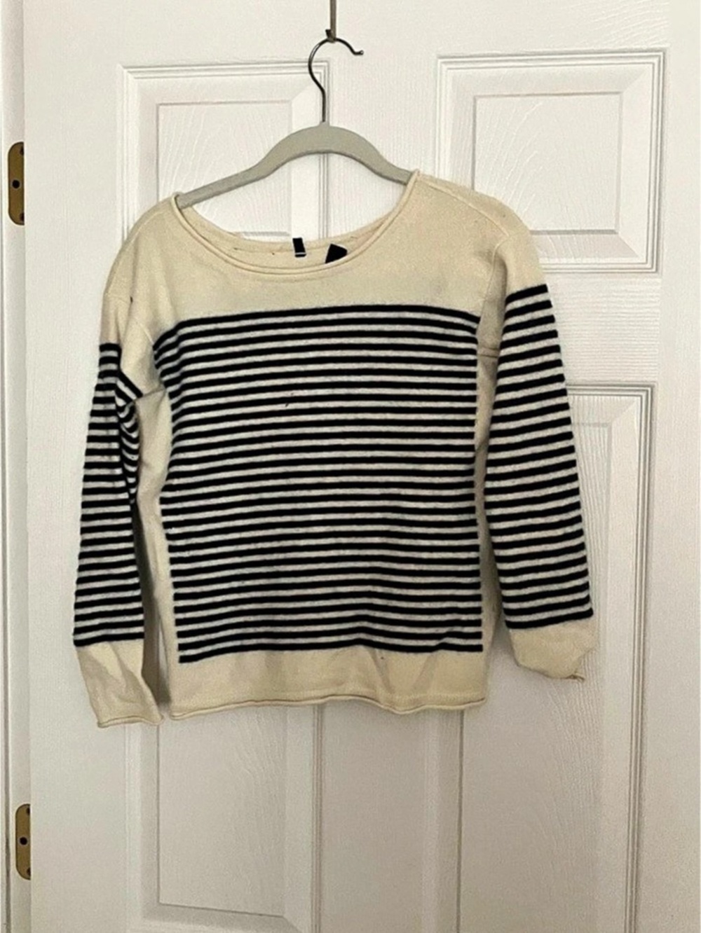 Loro Piana Striped Cashmere Sweater Size Italian 44 US XS - Picture 2 of 4